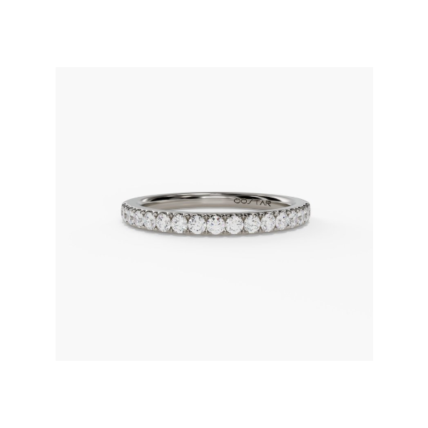 14K White Gold Band Ring Caves Jewelry Midlothian, TX