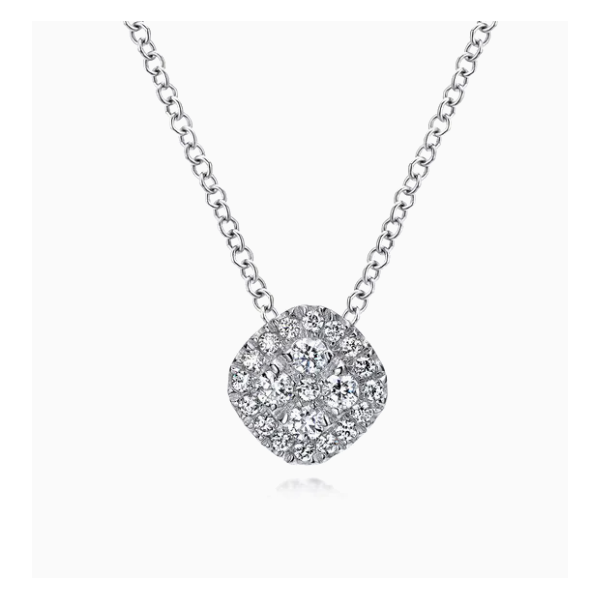 14K White Gold Pendant Caves Jewelry Midlothian, TX