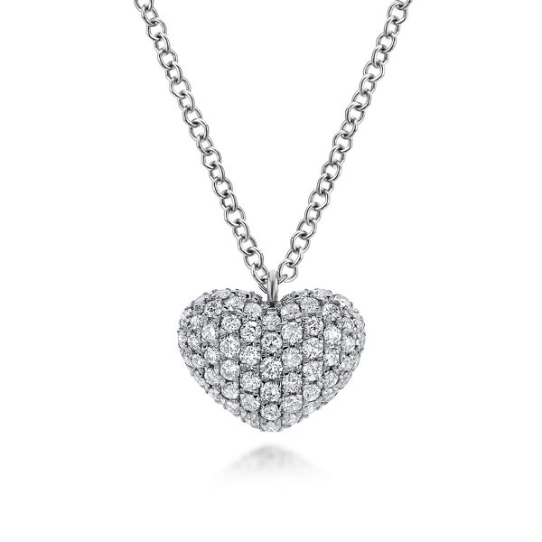 14K White Gold Pendant Caves Jewelry Midlothian, TX