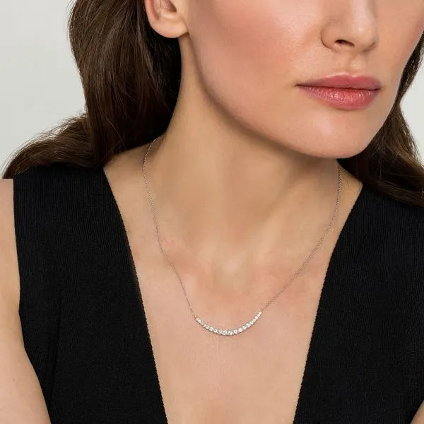 Diamond Necklace Image 3 Caves Jewelry Midlothian, TX