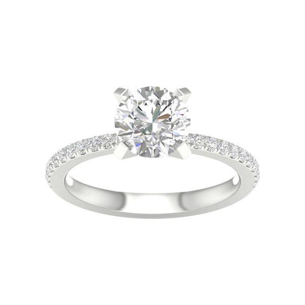 Straight Shank Engagement Ring Cellini Design Jewelers Orange, CT