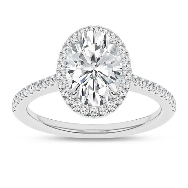 Halo Engagement Ring (Oval) Cellini Design Jewelers Orange, CT