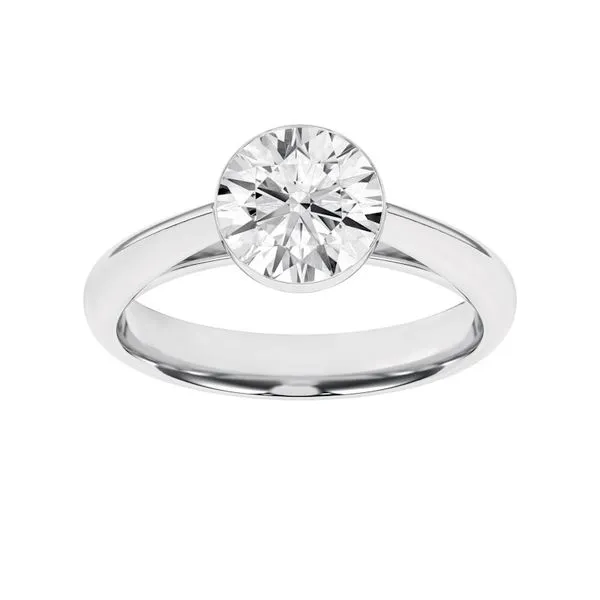 Seamless Solitaire Ring (Round) Cellini Design Jewelers Orange, CT