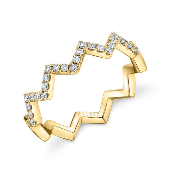 UNIQUE MODERN DIAMOND RING Cellini Design Jewelers Orange, CT
