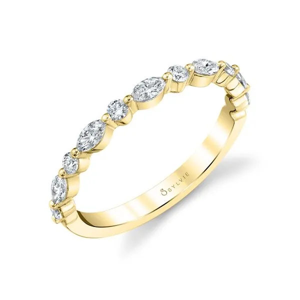 Classic 1 Prong Wedding Band Cellini Design Jewelers Orange, CT