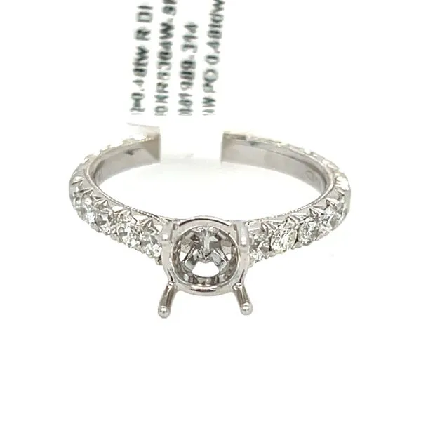 Semi-Mount Engagement Ring Cellini Design Jewelers Orange, CT