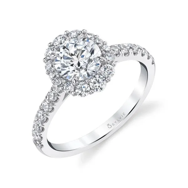 HALO ENGAGEMENT RING - JILLIAN Cellini Design Jewelers Orange, CT