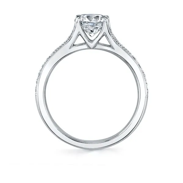 UNIQUE ENGAGEMENT RING - CHERISH Image 2 Cellini Design Jewelers Orange, CT