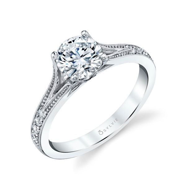 UNIQUE ENGAGEMENT RING - CHERISH Cellini Design Jewelers Orange, CT