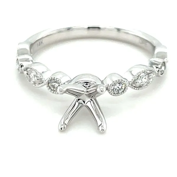 Semi-Mount Engagement Ring Cellini Design Jewelers Orange, CT