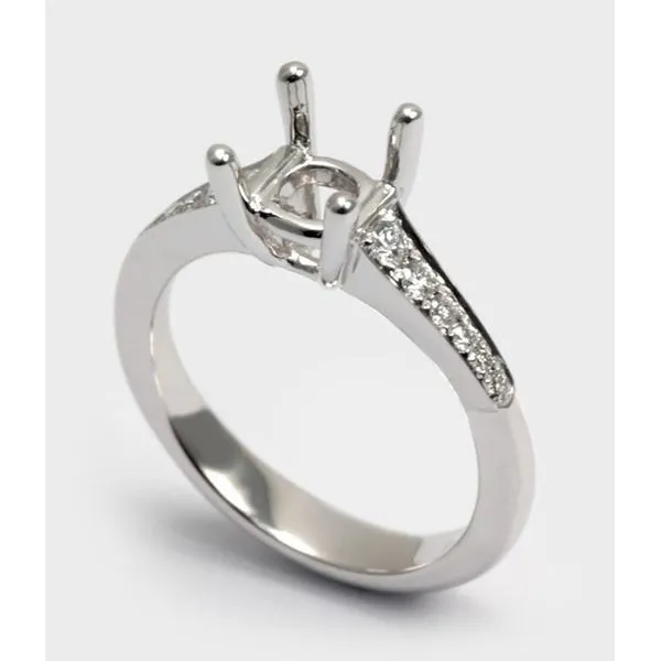 Semi-Mount Engagement Ring Cellini Design Jewelers Orange, CT