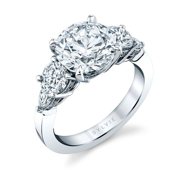 5 Stone Engagement Ring Cellini Design Jewelers Orange, CT