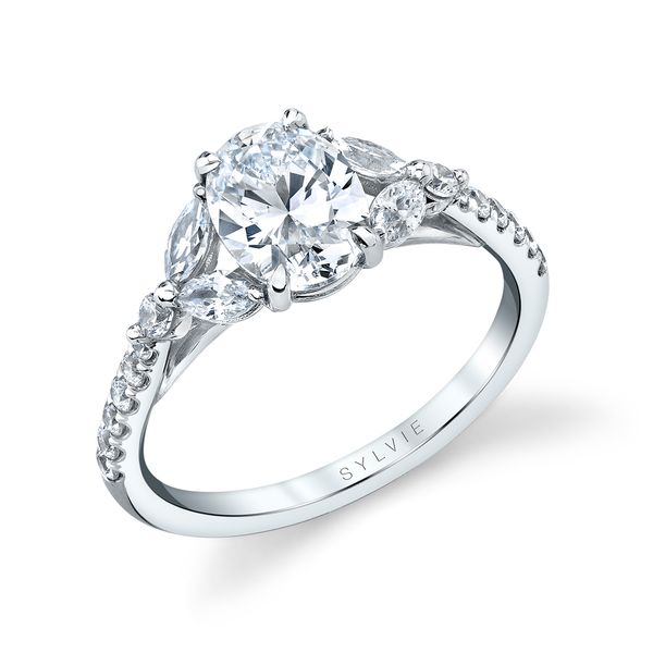 3 Stone Oval Engagement Ring Cellini Design Jewelers Orange, CT