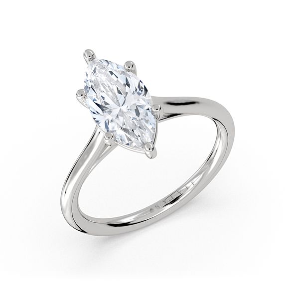 Marquise Solitaire Engagement Ring Cellini Design Jewelers Orange, CT