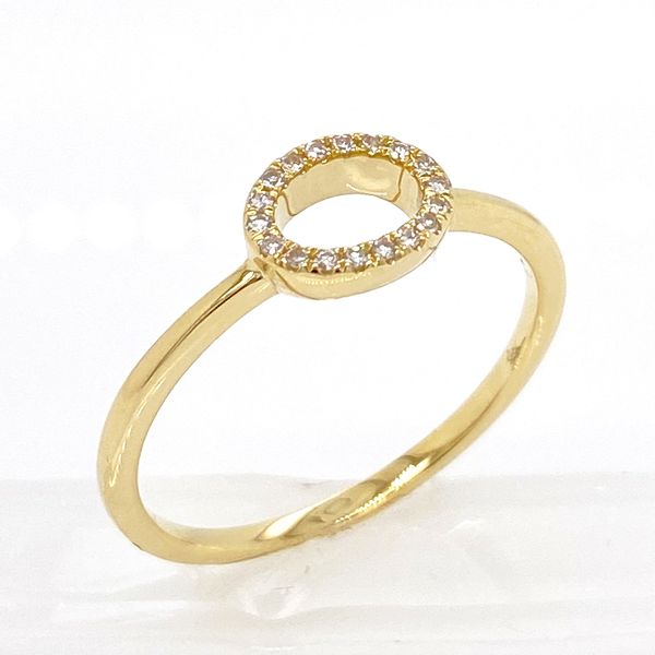 DIAMOND OPEN OVAL FASHION RING Cellini Design Jewelers Orange, CT