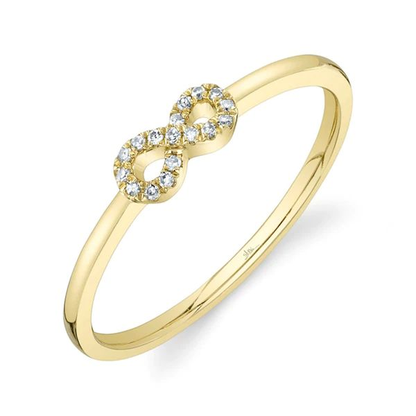 KATE 0.04CT DIAMOND INFINITY RING Cellini Design Jewelers Orange, CT
