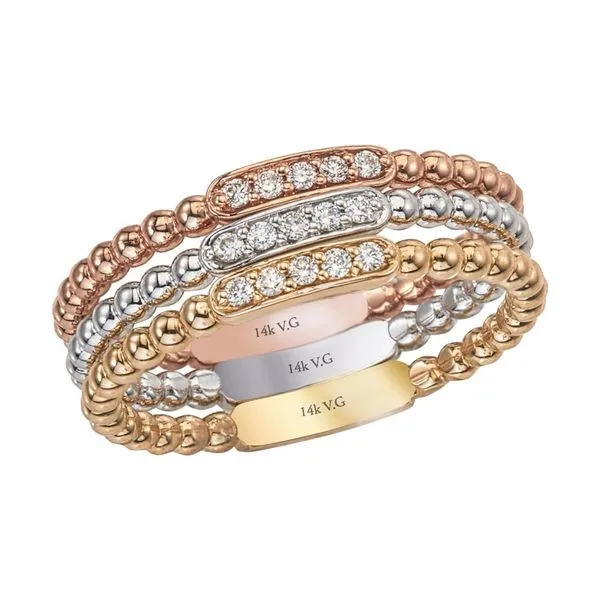 DIAMOND THIN STACKABLE BAND Cellini Design Jewelers Orange, CT