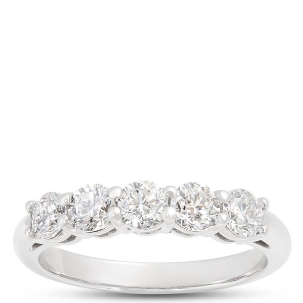 Classic Round Diamond Wedding Band Cellini Design Jewelers Orange, CT