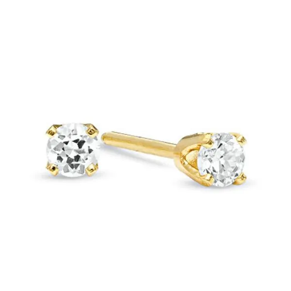 Diamond Stud Earrings Cellini Design Jewelers Orange, CT