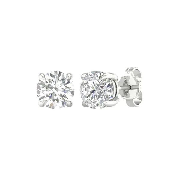 Sol Earring Studs (Round) Cellini Design Jewelers Orange, CT