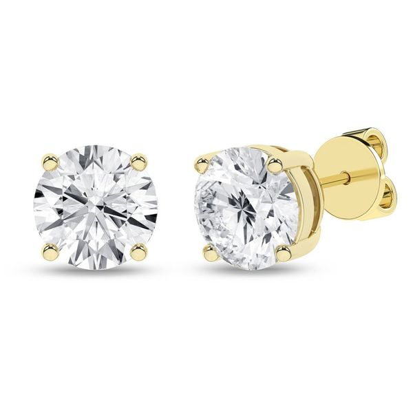 Lab Grown diamond Stud Earrings Cellini Design Jewelers Orange, CT