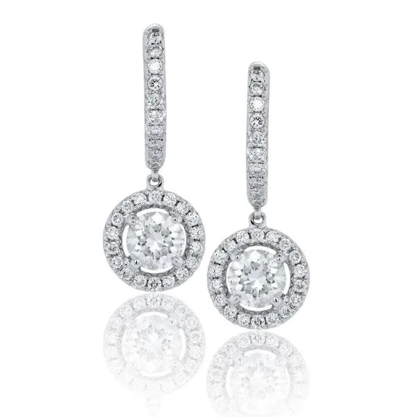 Diamond Earrings Cellini Design Jewelers Orange, CT