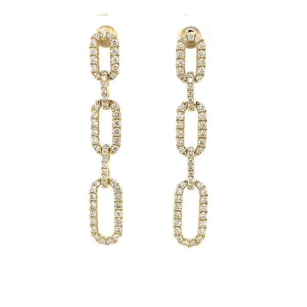 Diamond Earrings Cellini Design Jewelers Orange, CT