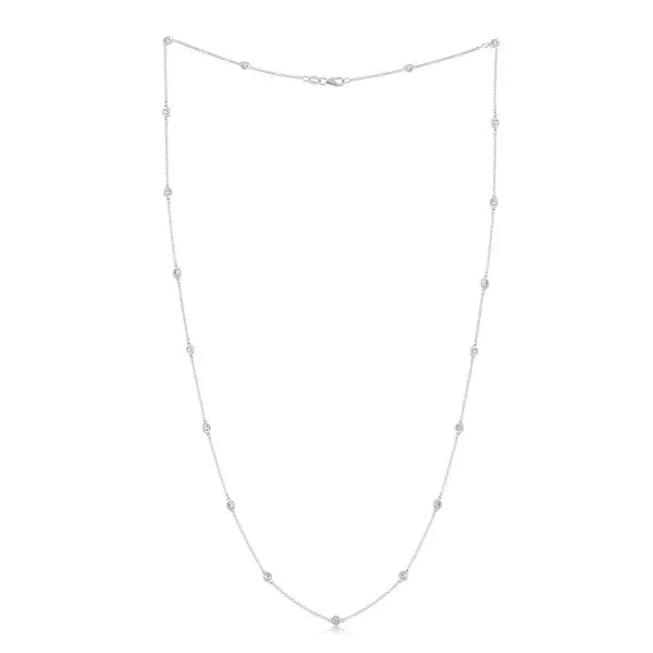 Diamond Necklace Cellini Design Jewelers Orange, CT
