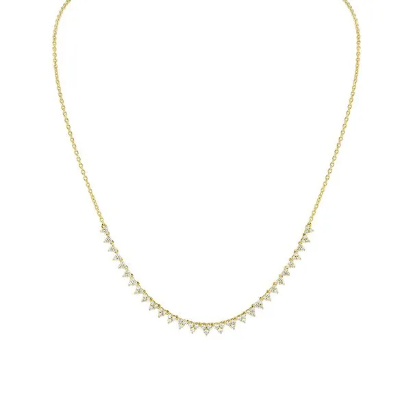 Multi Triangles Diamond Necklace Cellini Design Jewelers Orange, CT