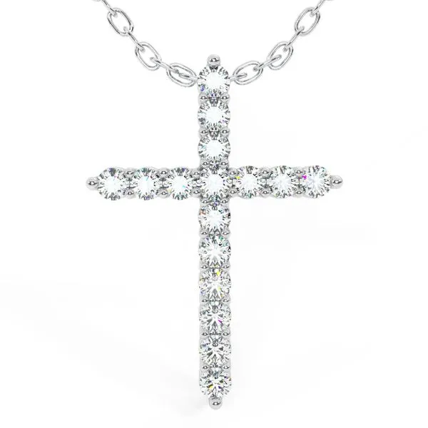 1/4 CTW COVETED CROSS PENDANT Cellini Design Jewelers Orange, CT