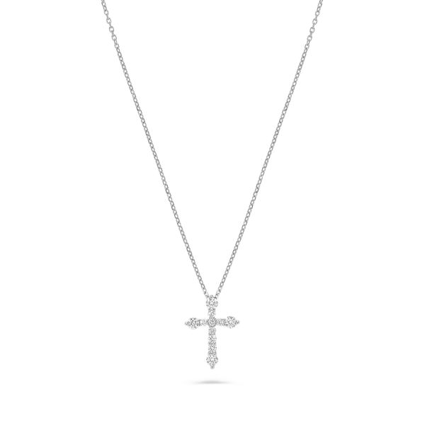 Diamond Cross Necklace Cellini Design Jewelers Orange, CT