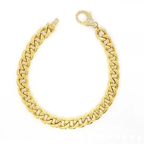 DIAMOND LINK BRACELET Cellini Design Jewelers Orange, CT