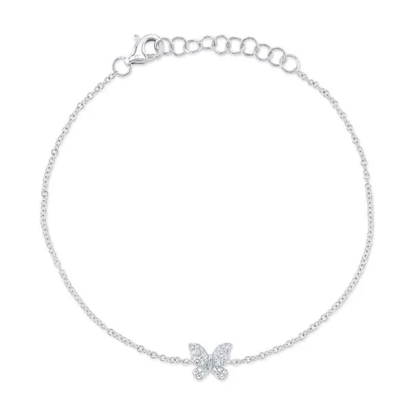 KATE COLLECTION 0.08CT DIAMOND BUTTERFLY BRACELET Cellini Design Jewelers Orange, CT