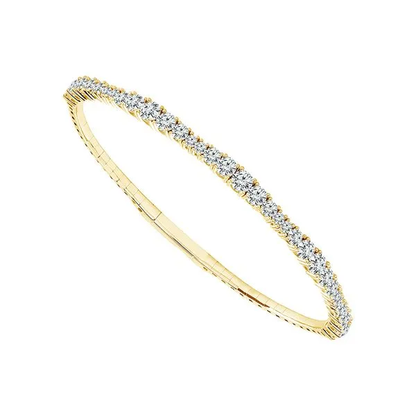 2CTW FLEXI DIAMOND BANGLE Cellini Design Jewelers Orange, CT