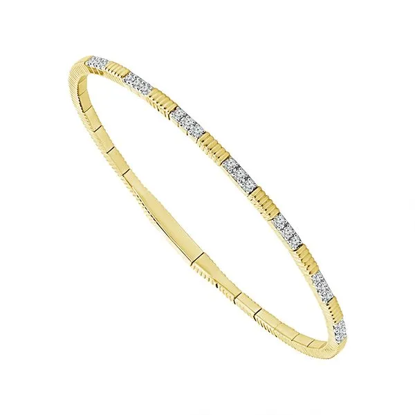 DIAMOND FLEXI BANGLE Cellini Design Jewelers Orange, CT
