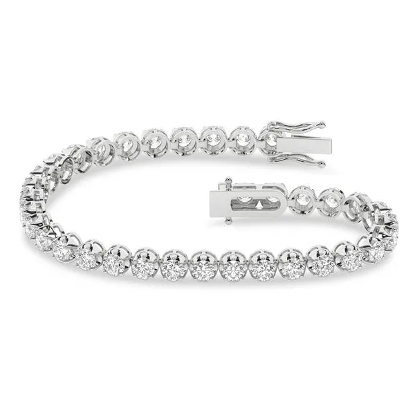 Crown Prong - Tennis Bracelet Cellini Design Jewelers Orange, CT