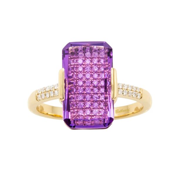 Amethyst Ring Cellini Design Jewelers Orange, CT