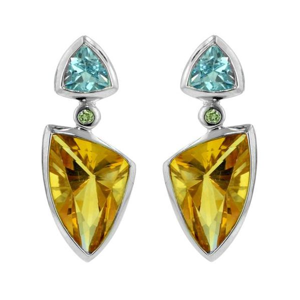 Gemstone Earrings Cellini Design Jewelers Orange, CT