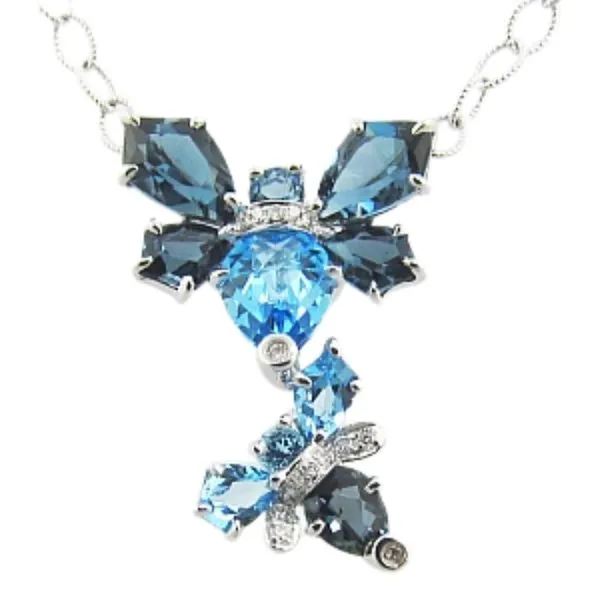 Gemstone Necklace Cellini Design Jewelers Orange, CT