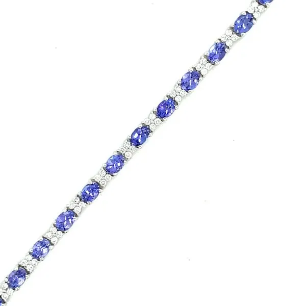 Ladies Tanzanite/Diamond Bracelet Cellini Design Jewelers Orange, CT