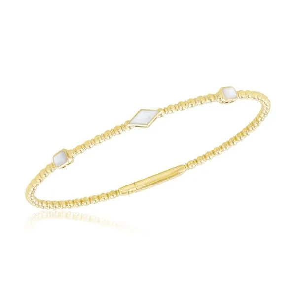 MOP BANGLE Cellini Design Jewelers Orange, CT