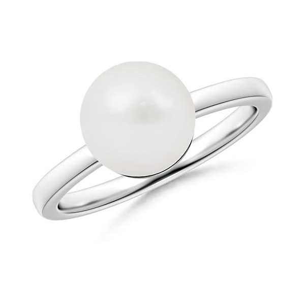 Ladies Pearl Ring Cellini Design Jewelers Orange, CT