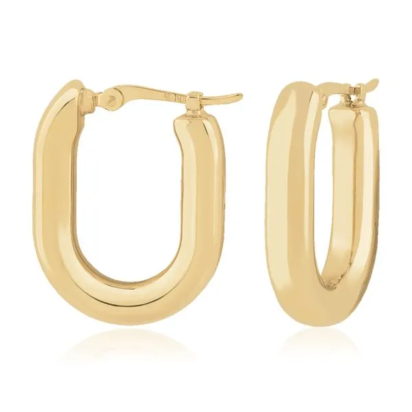 3.5MM U HOOP Cellini Design Jewelers Orange, CT