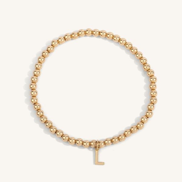 4kt Gold Filled Initial 