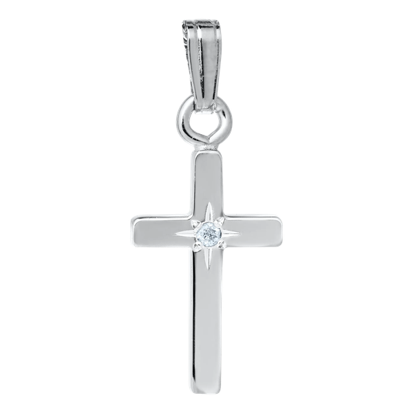 Diamond Cross Cellini Design Jewelers Orange, CT