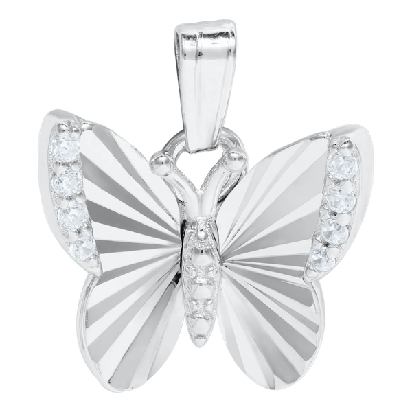 Butterfly Pendant Necklace Cellini Design Jewelers Orange, CT