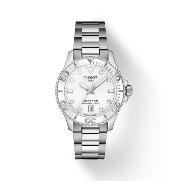 TISSOT SEASTAR 1000 36MM Image 2 Cellini Design Jewelers Orange, CT