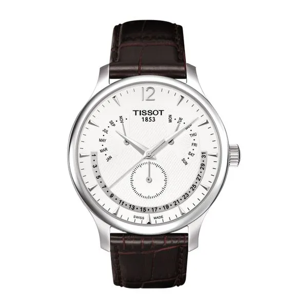 TISSOT TRADITION PERPETUAL CALENDAR Cellini Design Jewelers Orange, CT
