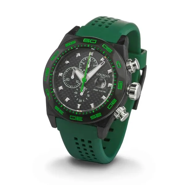 Locman Stealth 300MT Chrono Image 2 Cellini Design Jewelers Orange, CT