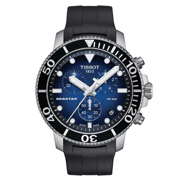 TISSOT SEASTAR 1000 CHRONOGRAPH Cellini Design Jewelers Orange, CT